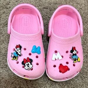 Disney Pink Minnie Mouse Crocs